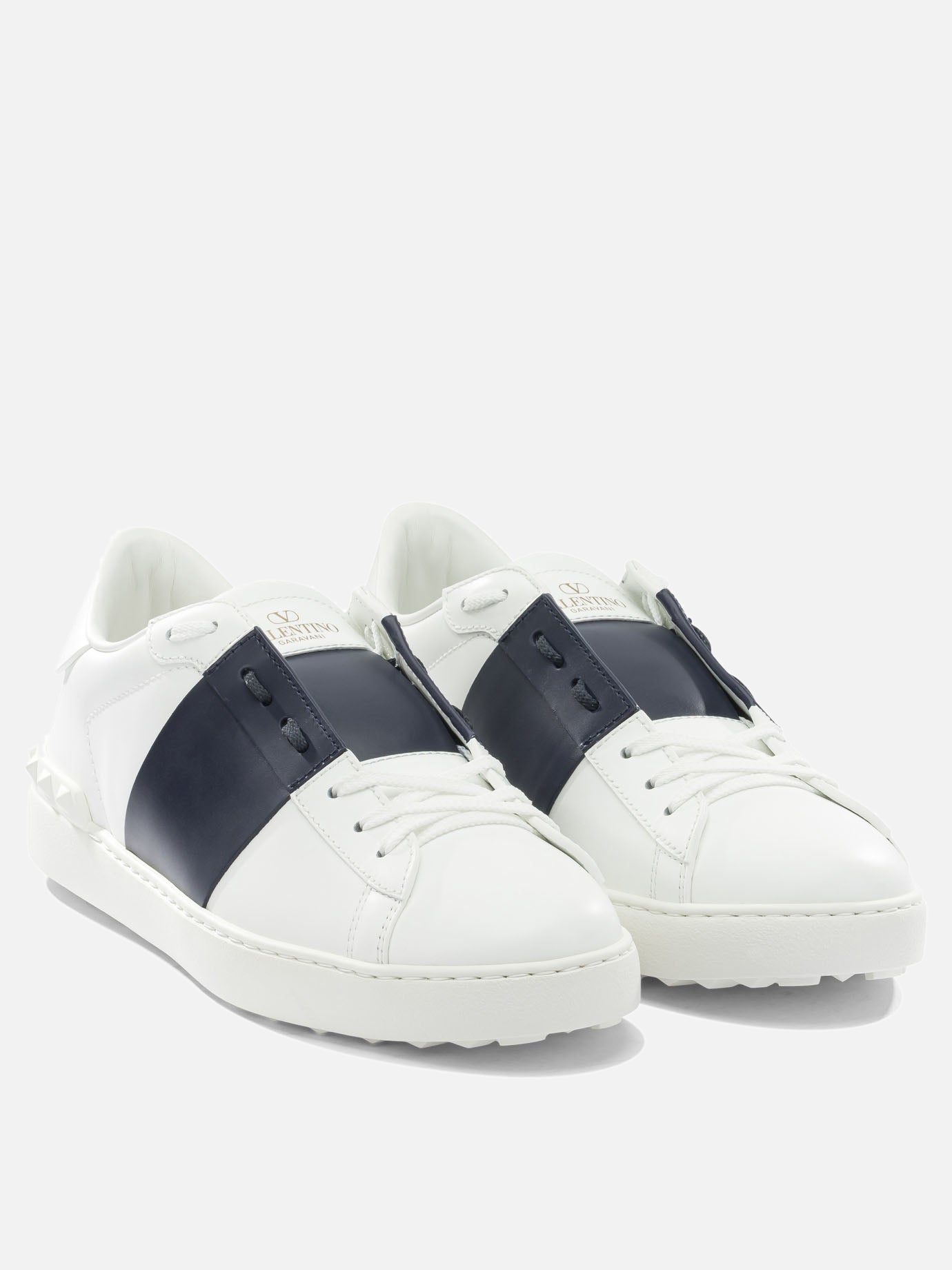 Low top sneakers 100% calf leather - 100% cowhide  White - Valentino Garavani Men | PDP | VIETTI Online Store | thumbnail_2