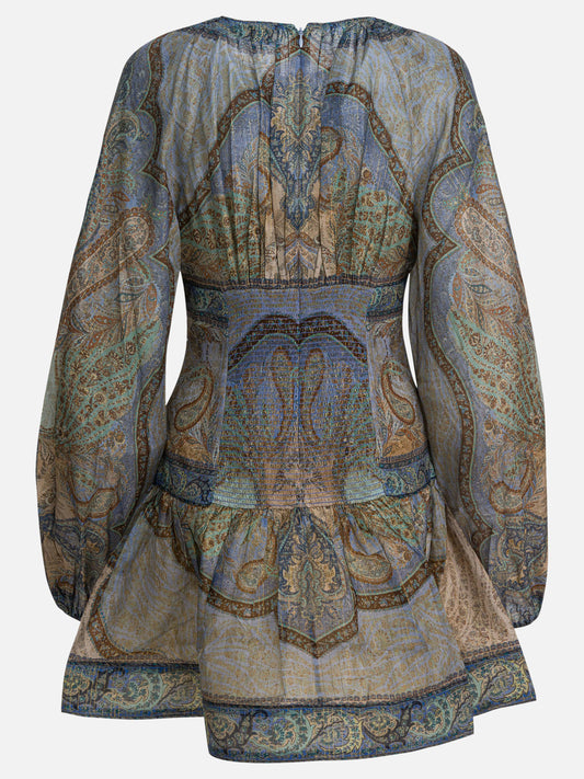 Mini dresses Paisley  Blue - Zimmermann Women | PDP | VIETTI Online Store | 2

