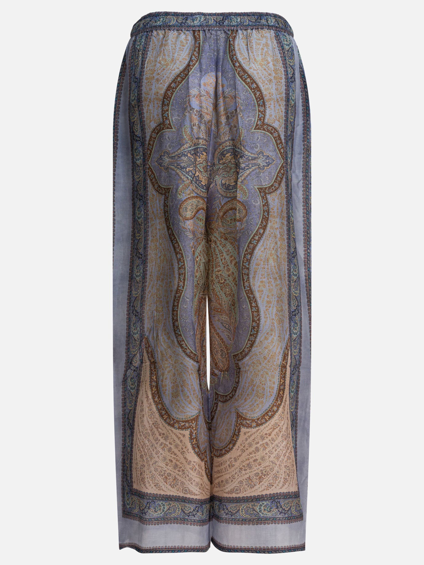 Pantaloni casual Paisley  Azzurro - Zimmermann Donna | PDP | VIETTI Online Store | Zoom-Modal_2
