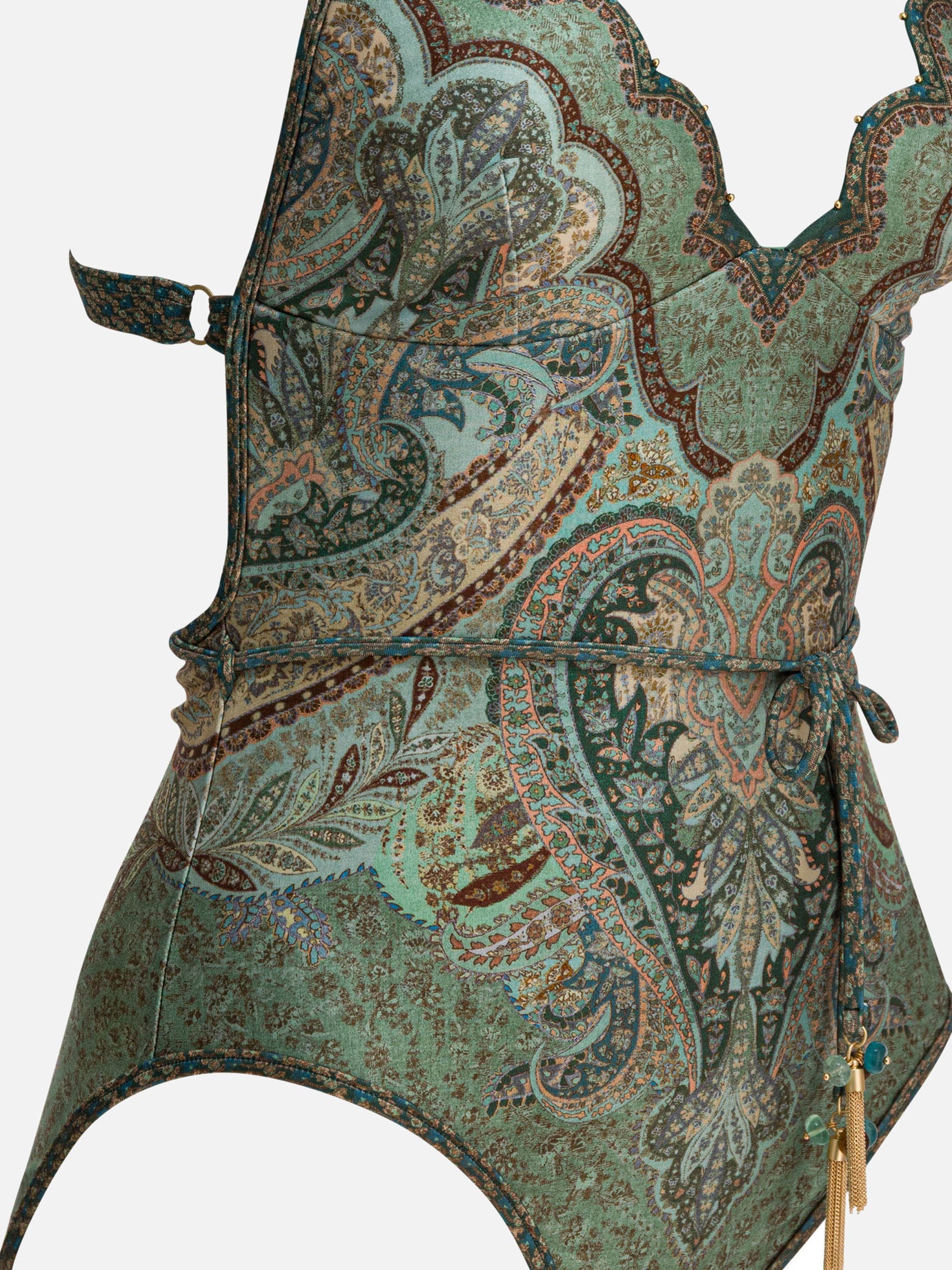 Swimsuits Paisley  Green - Zimmermann Women | PDP | VIETTI Online Store | Zoom-Modal_4
