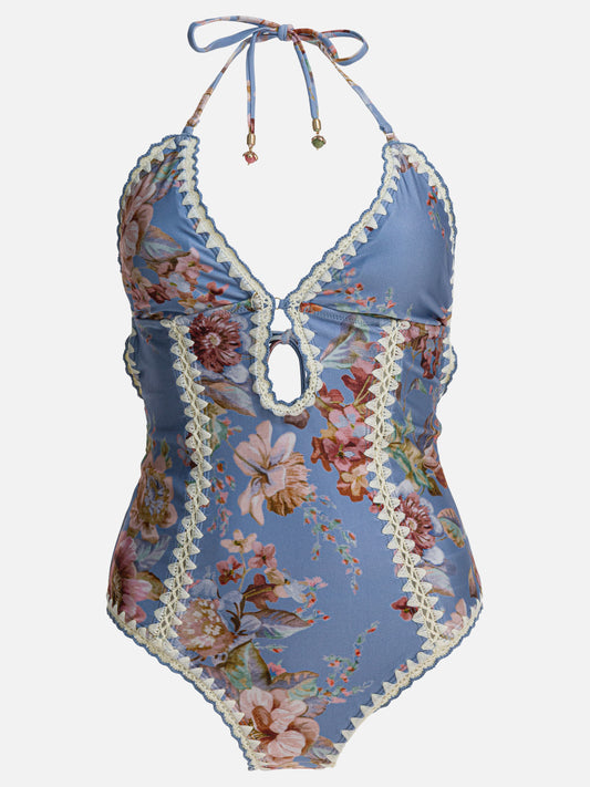 Swimsuits Graphics  Light blue - Zimmermann Women | PLP | VIETTI Online Store 

