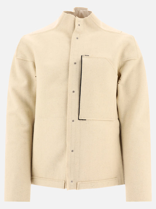 Windbreakers 100% wool  White - Acronym Men | PLP | VIETTI Online Store 
