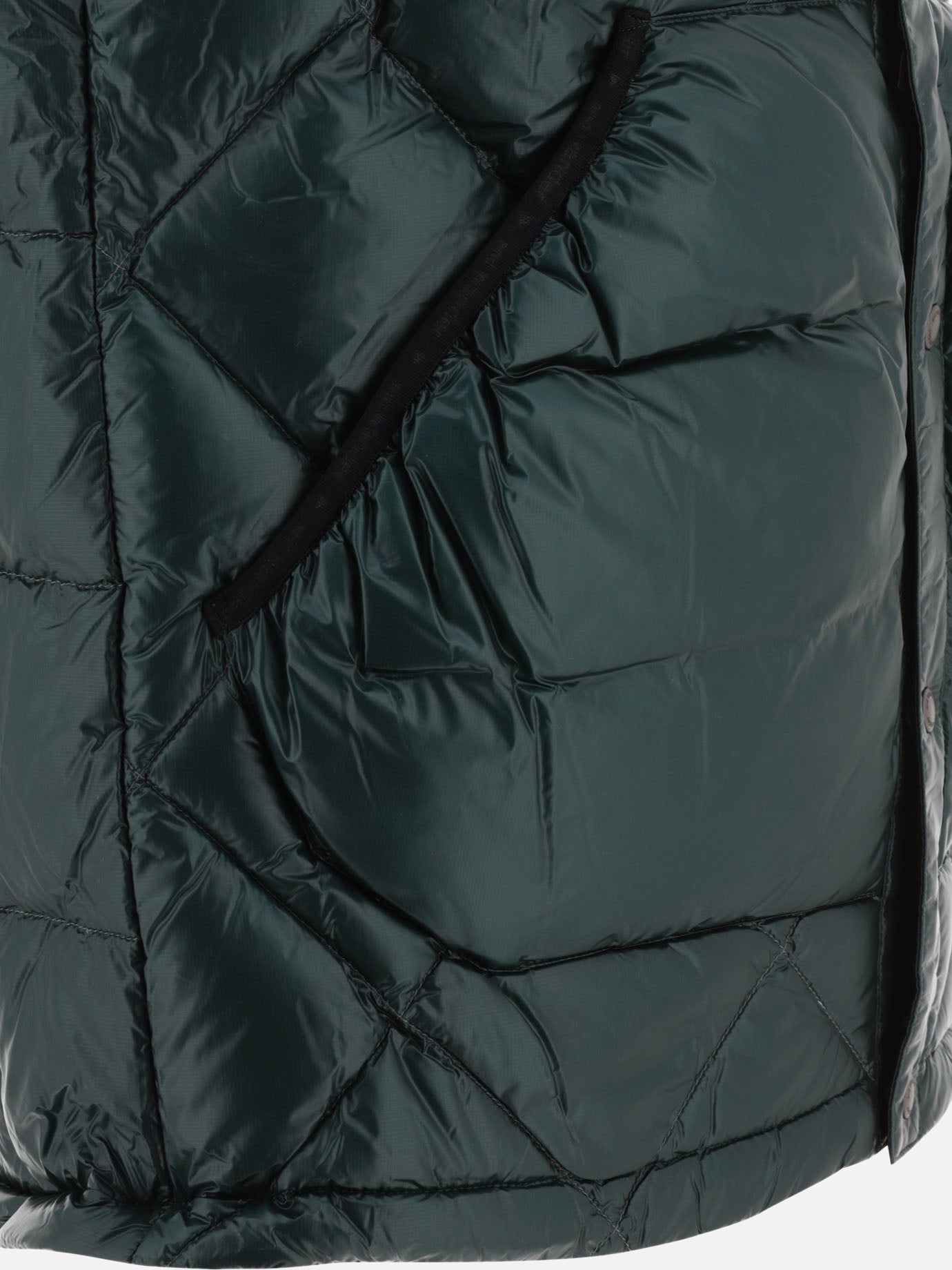 Giacche smanicate 100% nylon - Padding: down and feather  Verde - and Wander Uomo | PDP | VIETTI Online Store | Zoom-Modal_4
