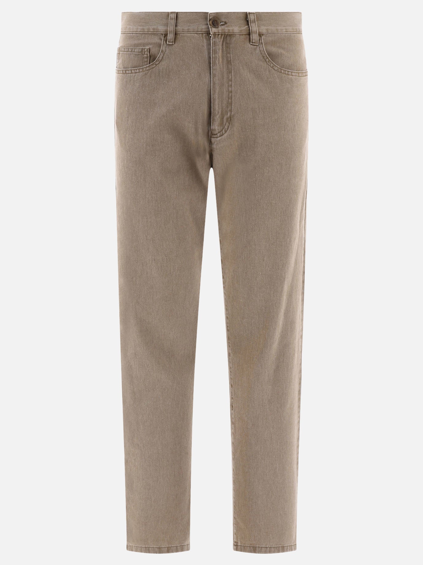 Straight-leg jeans 100% cotone  Beige - A.P.C. Men | PDP | VIETTI Online Store | thumbnail