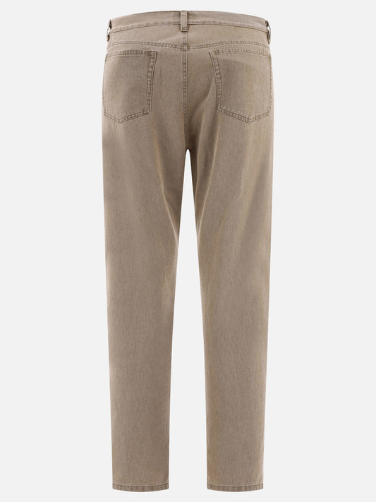 Straight-leg jeans 100% cotone  Beige - A.P.C. Men | PLP | VIETTI Online Store | 2
