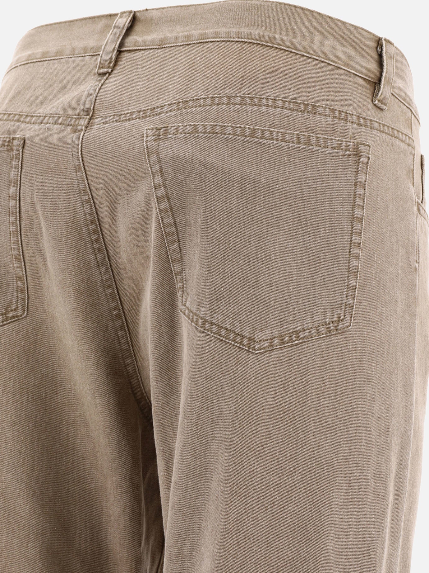 Straight-leg jeans 100% cotone  Beige - A.P.C. Men | PDP | VIETTI Online Store | Zoom-Modal_4
