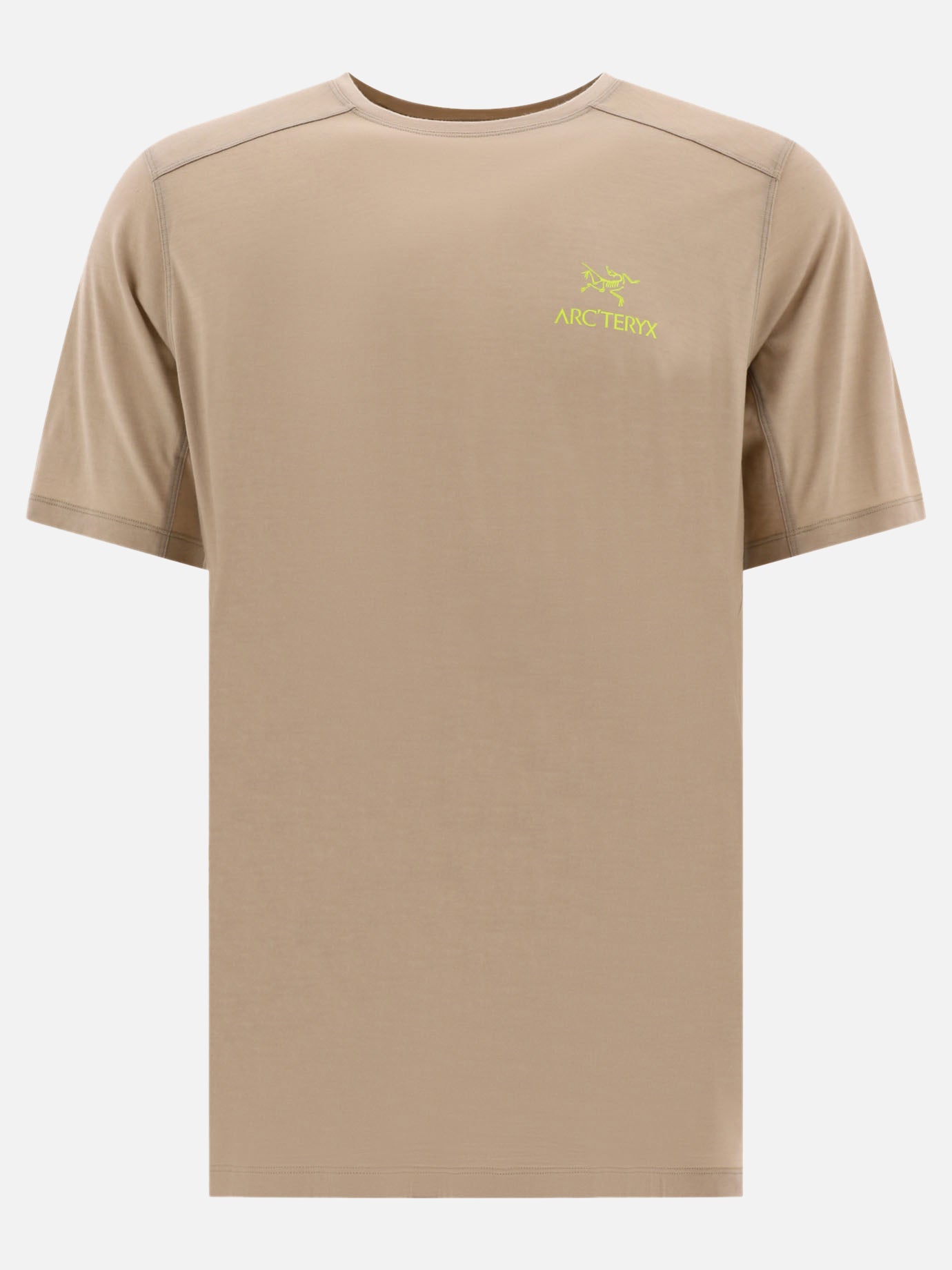 Crewneck t-shirts 87% lana 13% nylon  Beige - Arc'teryx Men | PDP | VIETTI Online Store | Zoom-Modal
