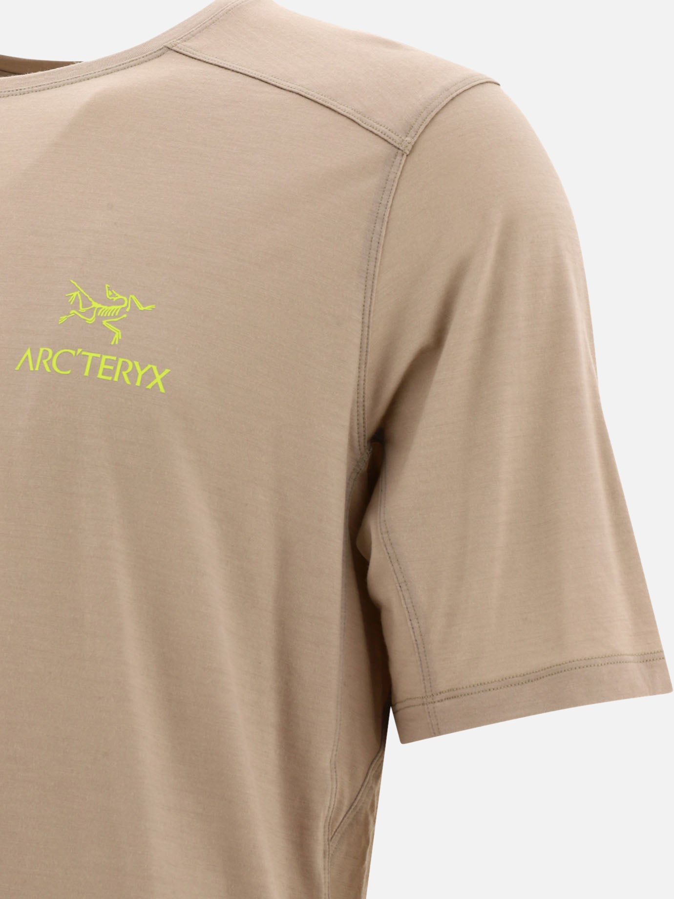 Crewneck t-shirts 87% lana 13% nylon  Beige - Arc'teryx Men | PDP | VIETTI Online Store | Zoom-Modal_4
