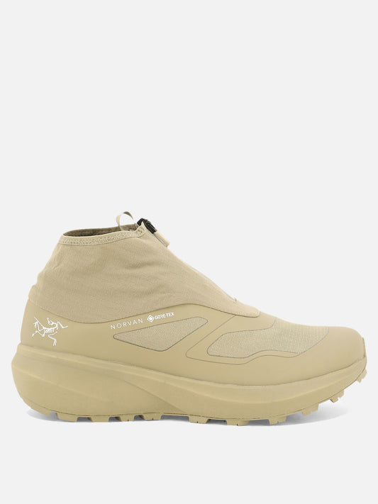 High top sneakers 100% nylon - 85% ethylene acetate 15% polyolefin  Beige - Arc'teryx Men | PLP | VIETTI Online Store 
