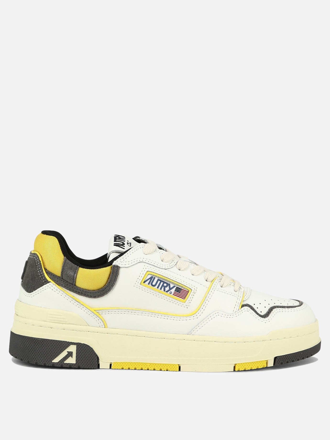 Low top sneakers 95% cow skin 5% mesh - 100% rubber  Yellow - Autry Men | PDP | VIETTI Online Store | thumbnail