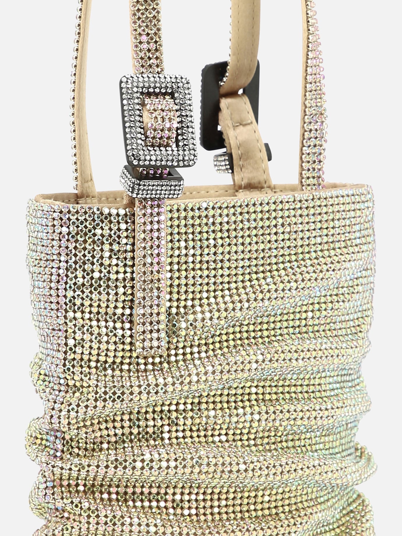 Small bags 100% aluminium mesh  Gold - Benedetta Bruzziches Women | PDP | VIETTI Online Store | Zoom-Modal_4
