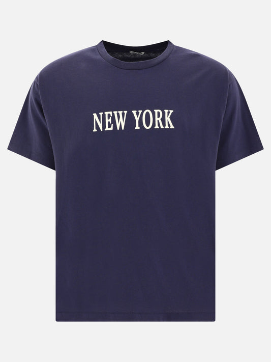 Crewneck t-shirts 100% cotton  Blue - Bode Men | PLP | VIETTI Online Store 
