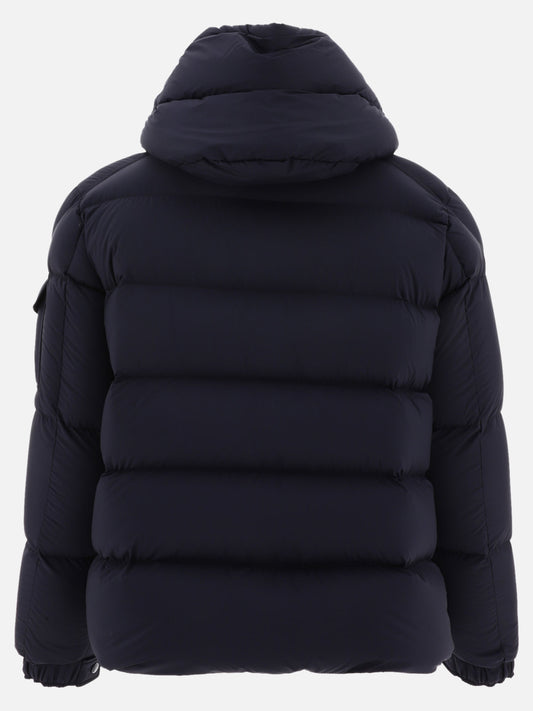 Down coats 100% polyamide - Padding: down and feathers  Blue - Moncler Men | PLP | VIETTI Online Store | 2
