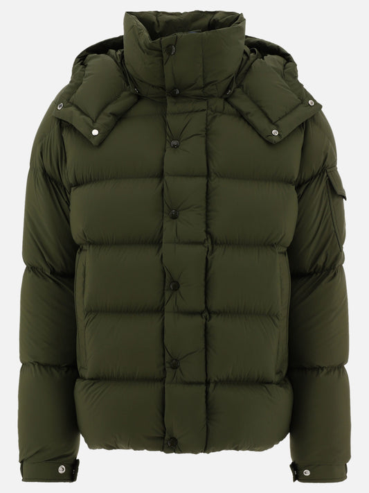 Down coats 100% polyamide - Padding: down and feathers  Green - Moncler Men | PLP | VIETTI Online Store 
