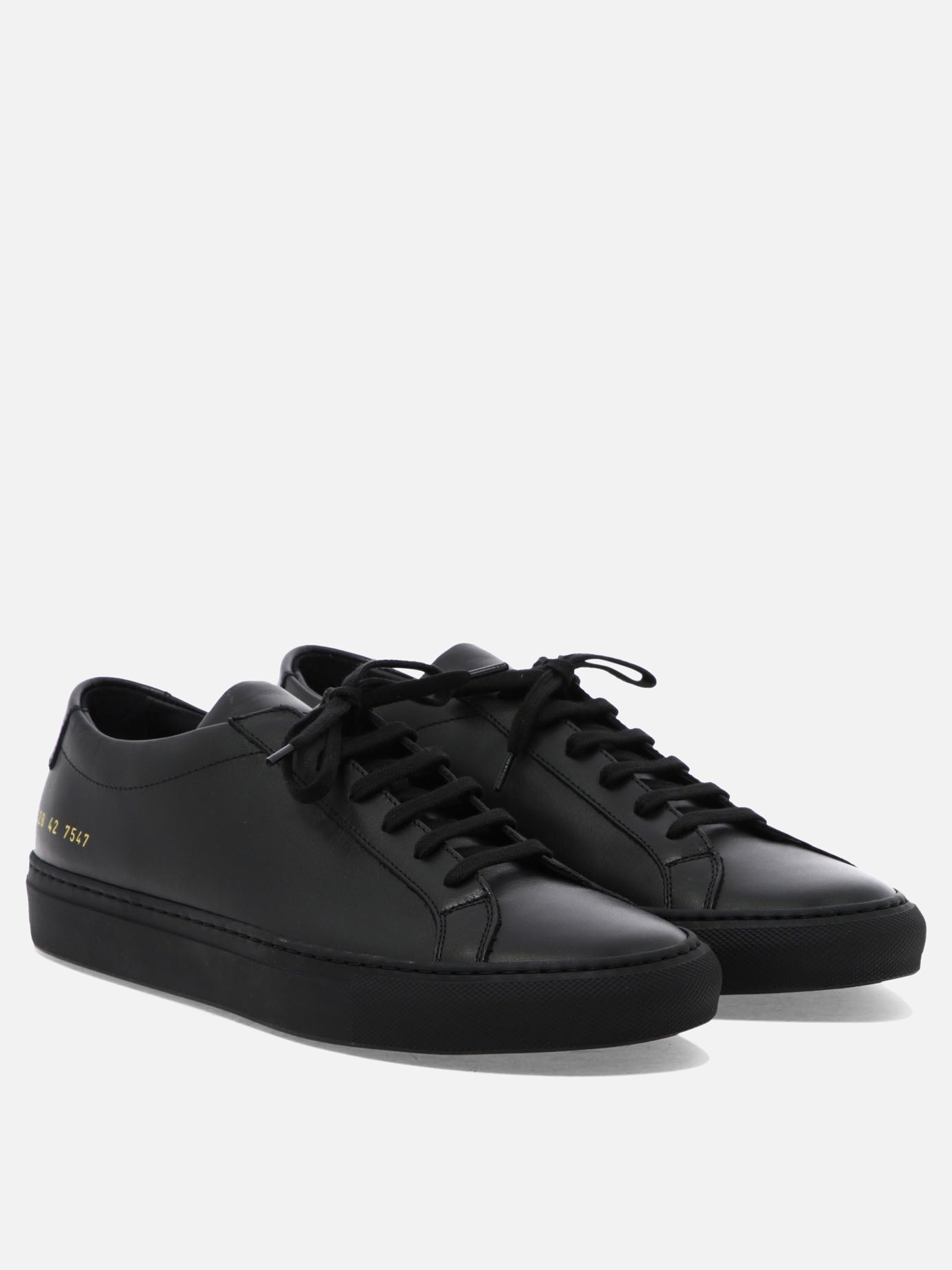 Low top sneakers 100% pelle - 100% gomma  Black - Common Projects Men | PDP | VIETTI Online Store | thumbnail_2