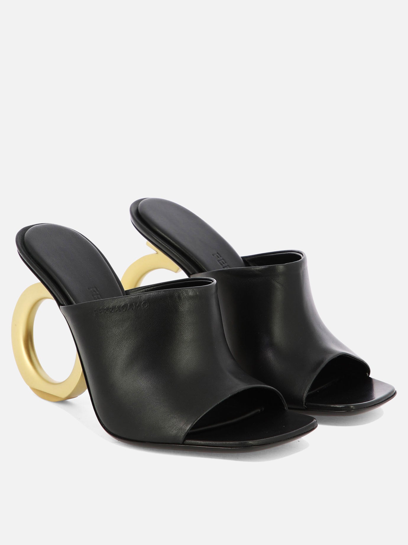 Heeled sandals 0761922  Black - Ferragamo Women | PDP | VIETTI Online Store | Zoom-Modal_2
