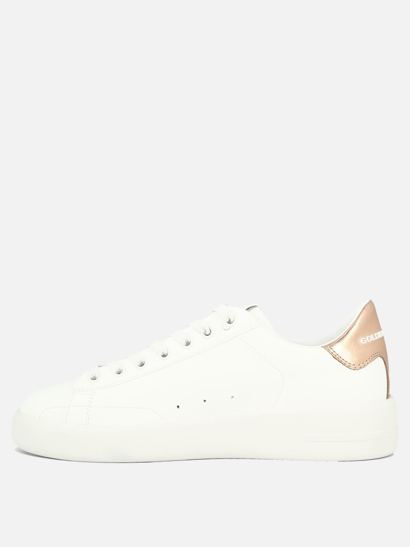 Low top sneakers 60% poliuretano 28% cotone 12% pelle - 100% gomma  White - Golden Goose Women | PDP | VIETTI Online Store | thumbnail_3