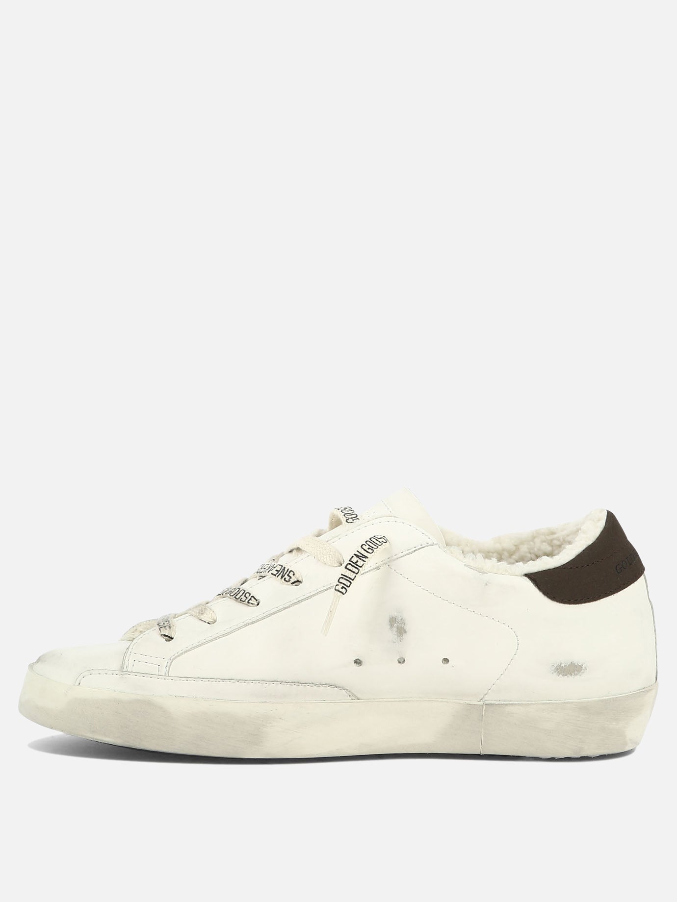 Low top sneakers 40% cotone 24% poliuretano 22% poliestere 11% cellulosa 3% pelle - 100% gomma  White - Golden Goose Women | PDP | VIETTI Online Store | Zoom-Modal_3
