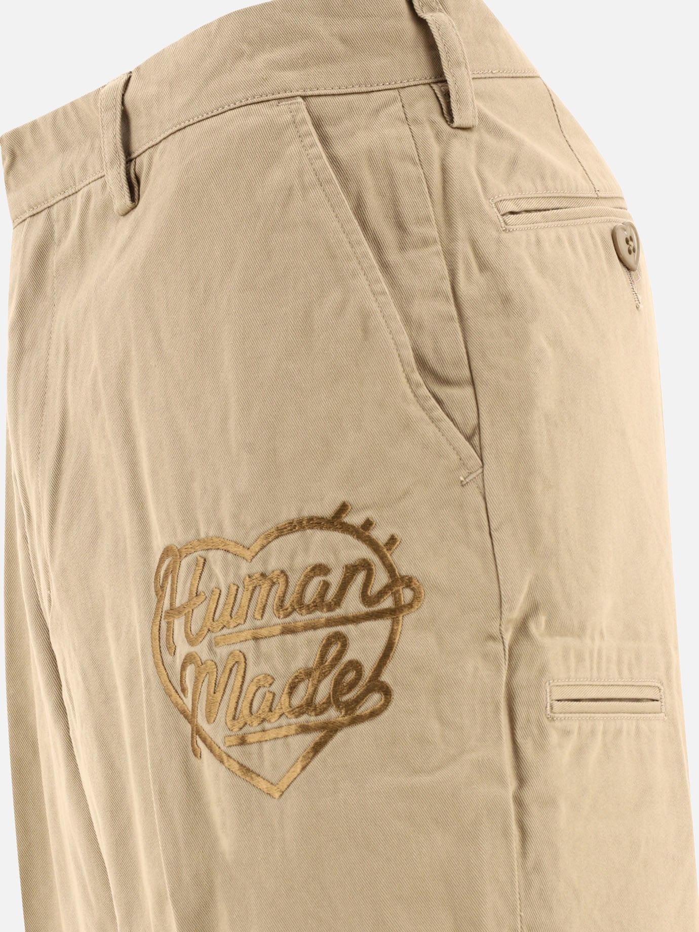 Leisure trousers 100% cotton  Beige - Human Made Men | PDP | VIETTI Online Store | Zoom-Modal_4
