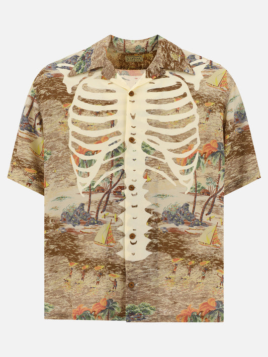 Casual shirts 100% rayon  Beige - KAPITAL Men | PLP | VIETTI Online Store 
