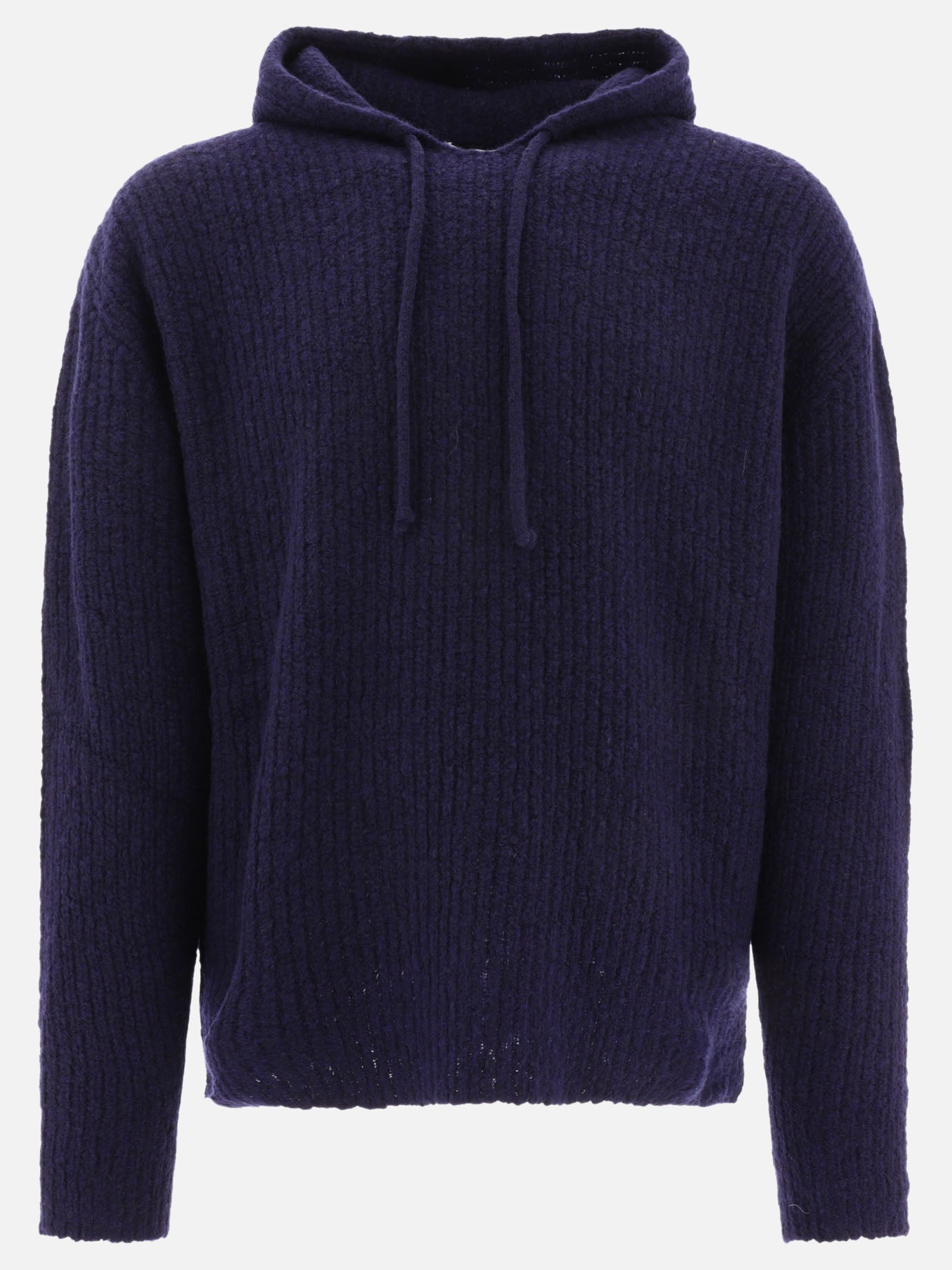 Hooded sweaters 57% wool 28% cashmere 15% polyamide  Blue - Lardini Men | PDP | VIETTI Online Store | Zoom-Modal
