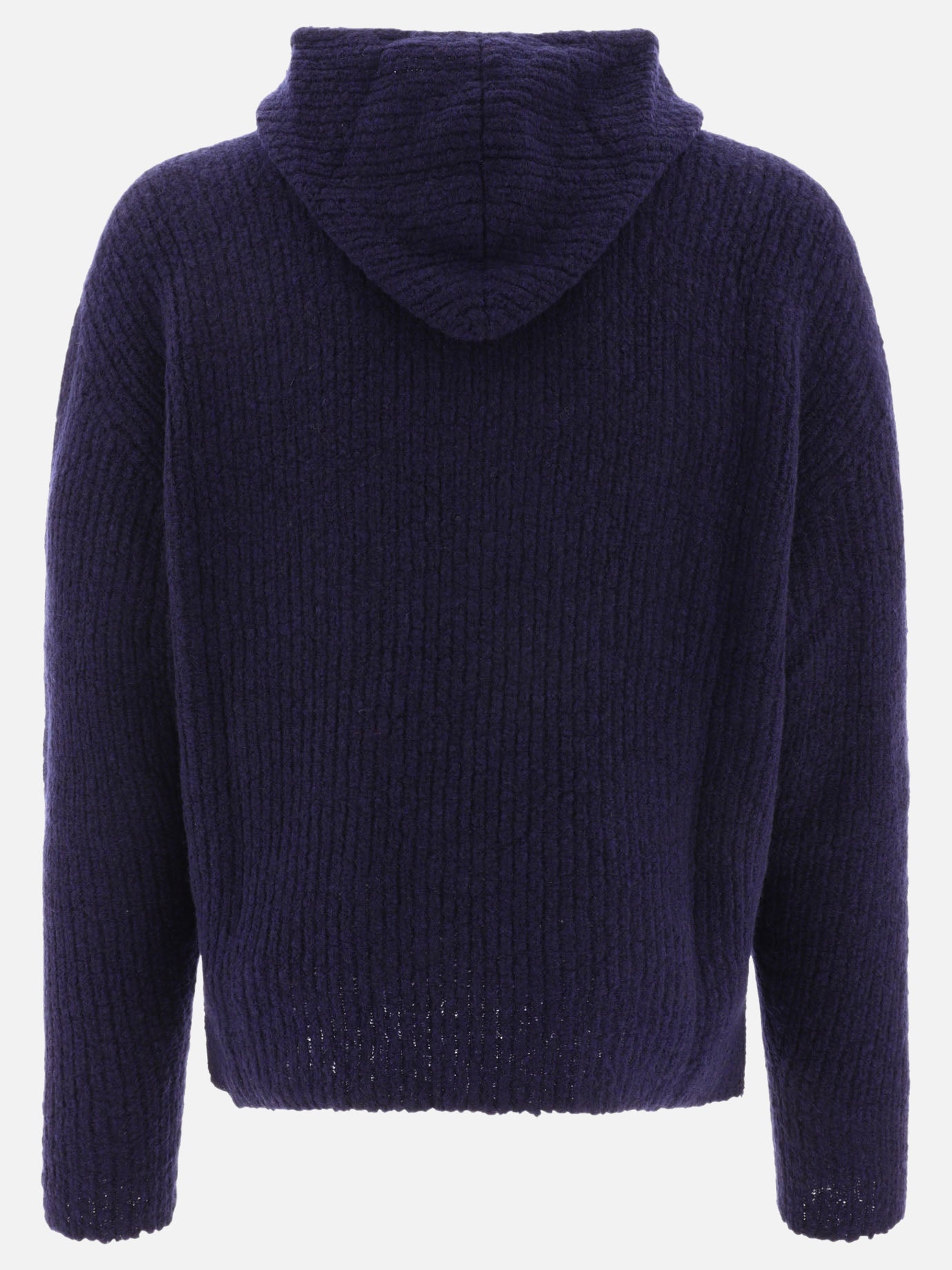 Hooded sweaters 57% wool 28% cashmere 15% polyamide  Blue - Lardini Men | PDP | VIETTI Online Store | Zoom-Modal_2

