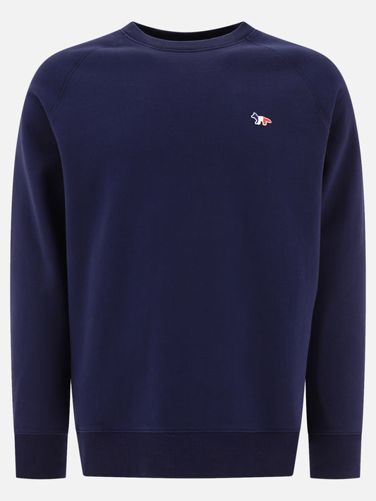 Felpe girocollo 100% cotone  Blu - Maison Kitsuné Uomo | PLP | VIETTI Online Store 
