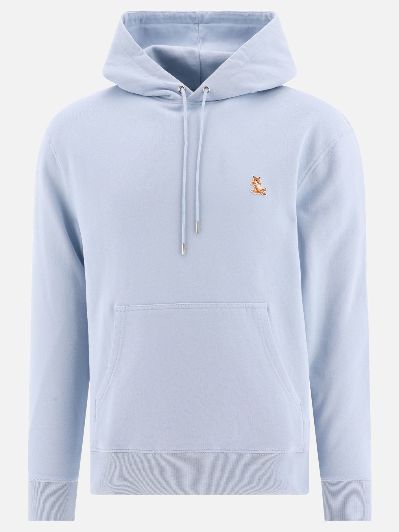 Hoodies 100% cotton  Light blue - Maison Kitsuné Men | PDP | VIETTI Online Store | thumbnail