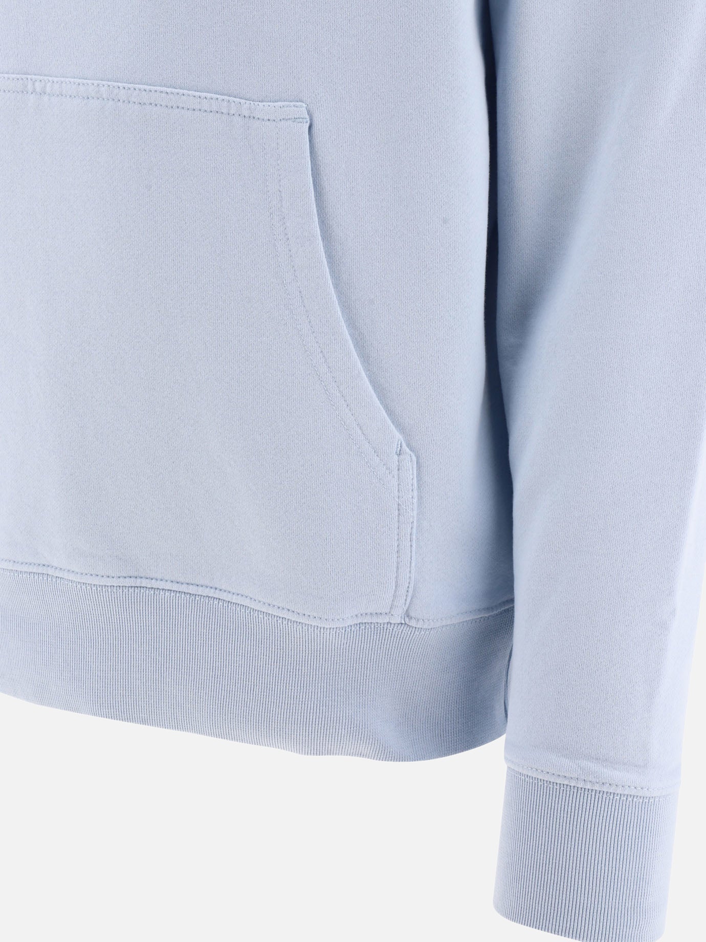 Hoodies 100% cotton  Light blue - Maison Kitsuné Men | PDP | VIETTI Online Store | Zoom-Modal_4
