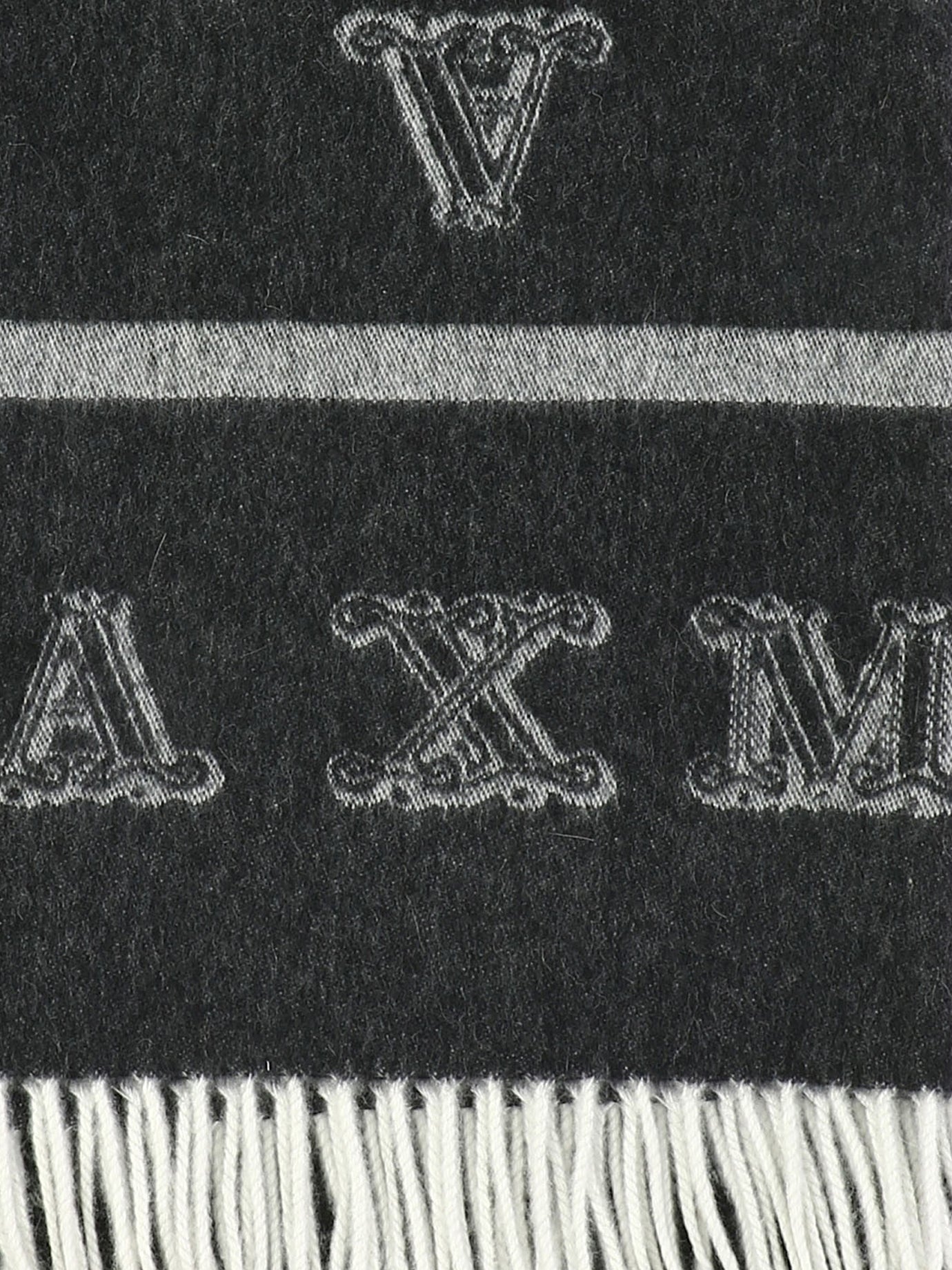 Fringed scarves 100% cashmere  Grey - Max Mara Women | PDP | VIETTI Online Store | thumbnail_2