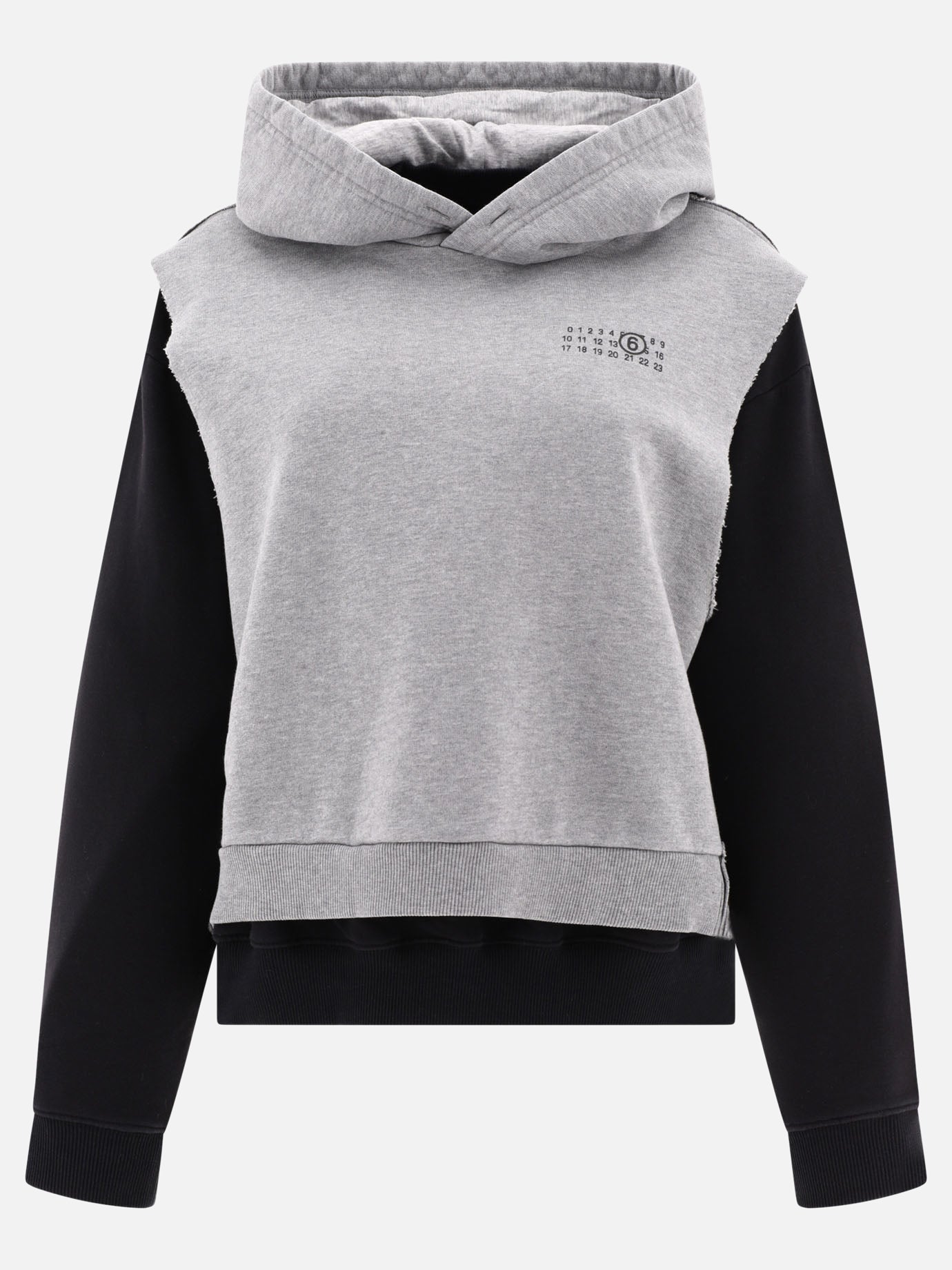 Hoodies 65% cotone 35% poliestere  Grey - MM6 Maison Margiela Women | PDP | VIETTI Online Store | Zoom-Modal
