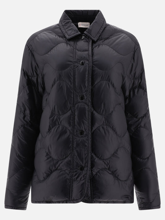 Quilted & Utility Jackets 100% poliammide - Imbottitura: piumino e piuma  Black - Moncler Women | PLP | VIETTI Online Store 
