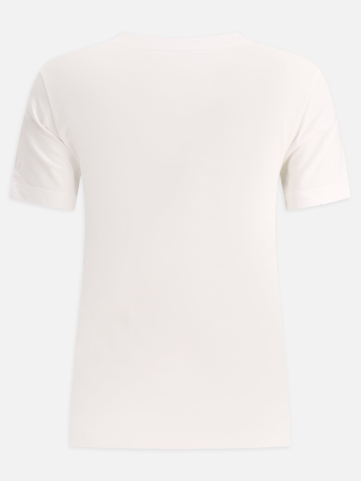 Crewneck t-shirts 100% cotone  White - Moncler Women | PDP | VIETTI Online Store | thumbnail_2
