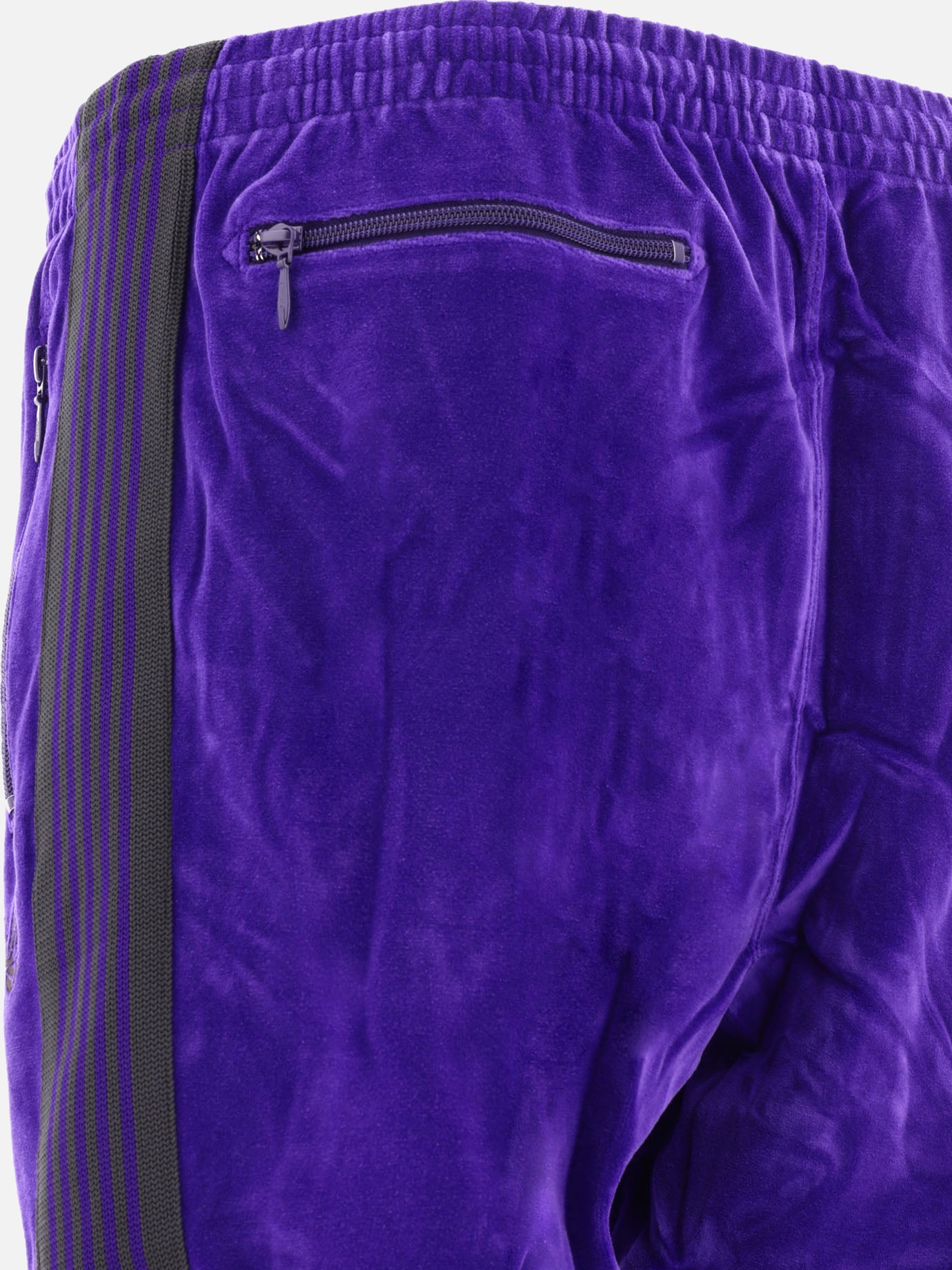 Pantaloni track in velour