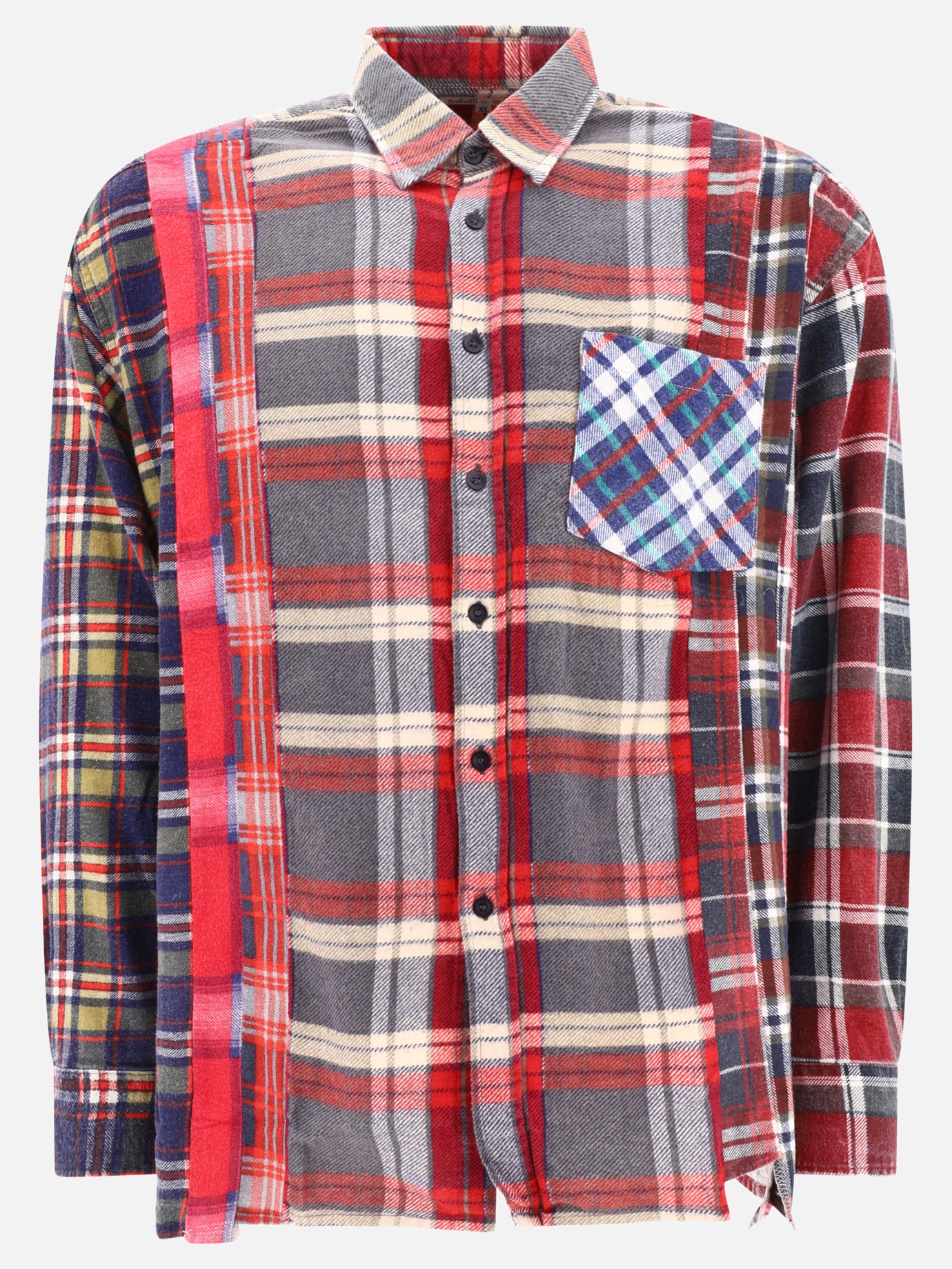 Casual shirts 100% cotton  Red - Needles Men | PDP | VIETTI Online Store | Zoom-Modal
