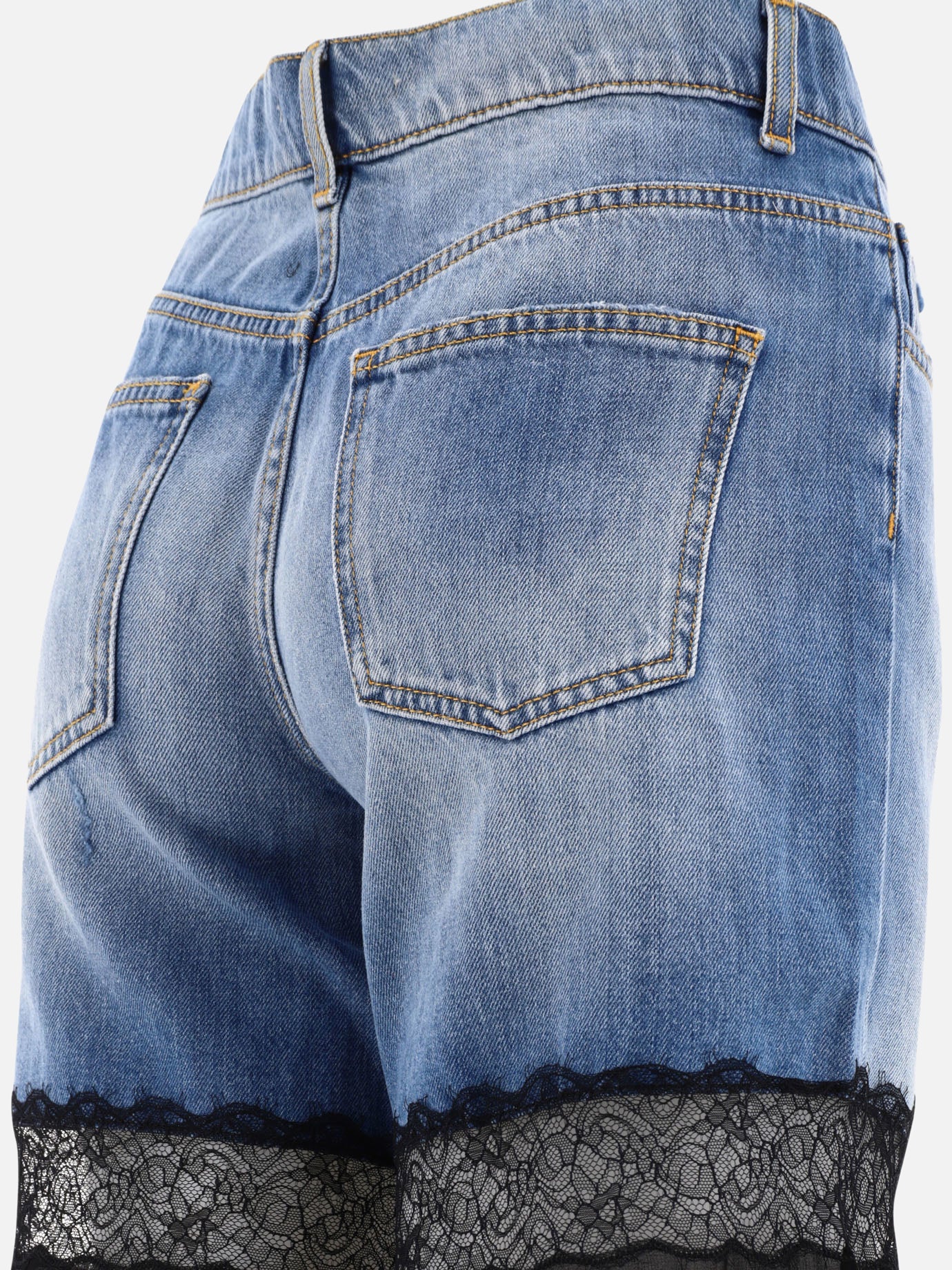 Straight-leg jeans 100% cotton  Black - Nensi Dojaka Women | PDP | VIETTI Online Store | thumbnail_4