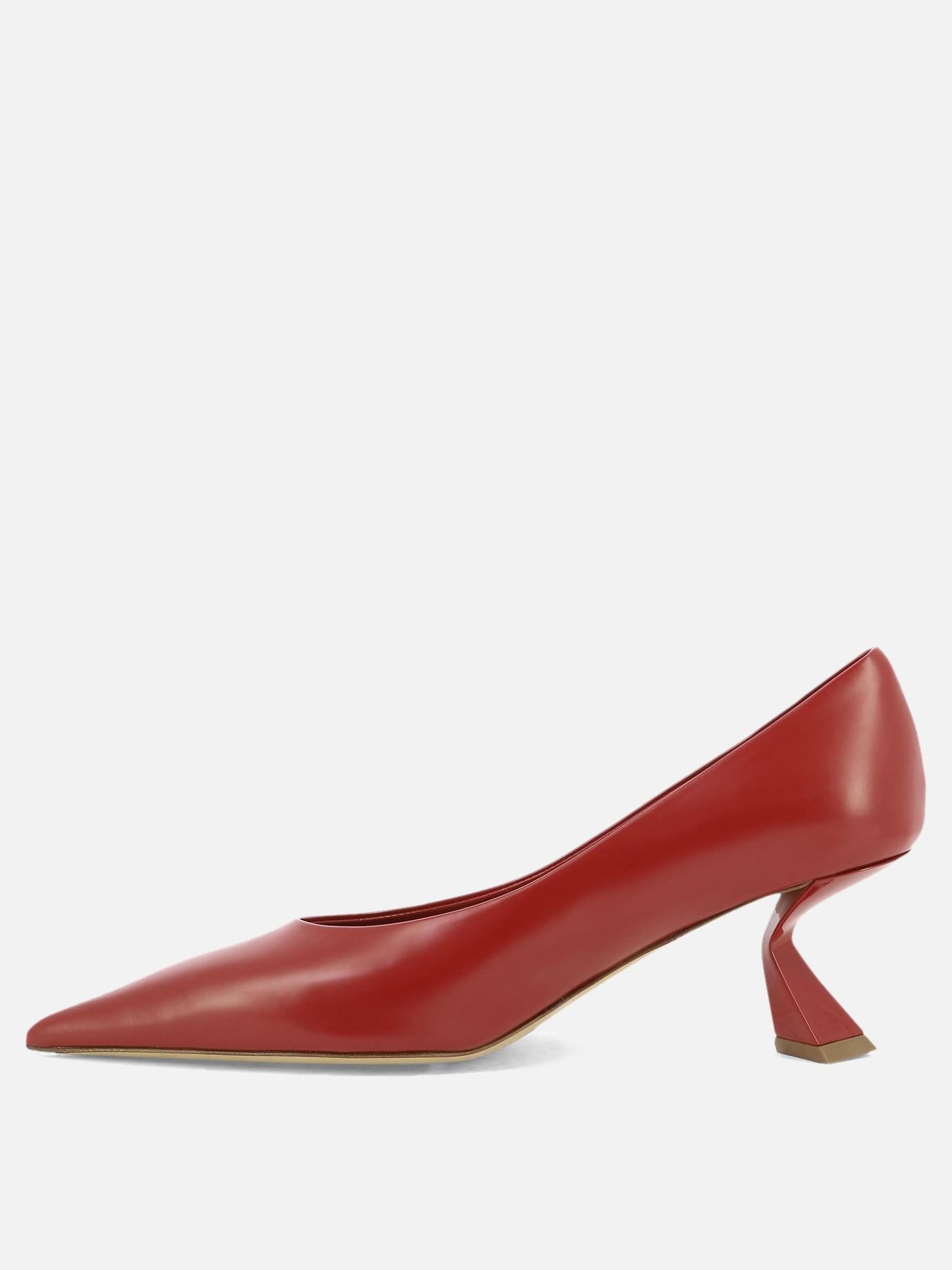 Pumps 100% leather - 100% leather  Red - Nensi Dojaka Women | PDP | VIETTI Online Store | thumbnail_3