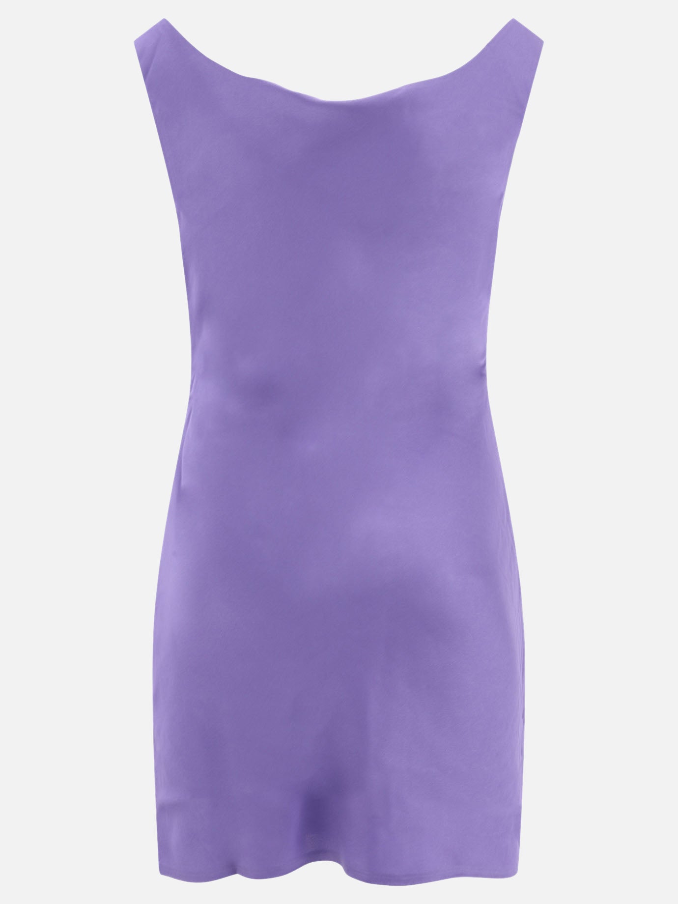 Mini dresses 100% poliestere  Purple - Norma Kamali Women | PDP | VIETTI Online Store | thumbnail_2