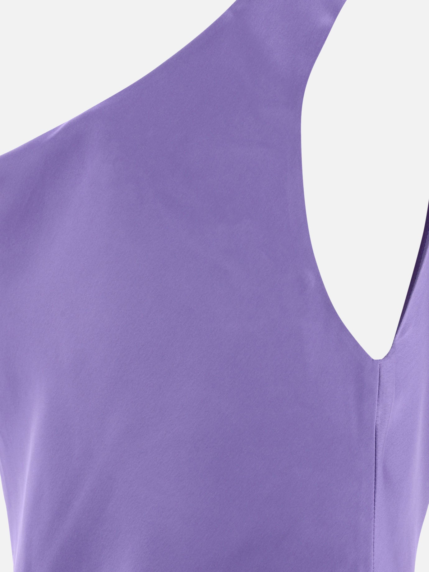 Mini dresses 100% poliestere  Purple - Norma Kamali Women | PDP | VIETTI Online Store | thumbnail_4