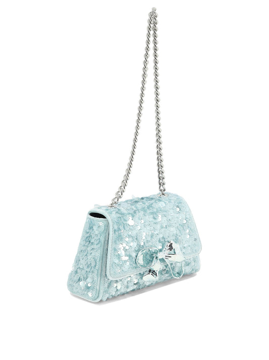 Small bags 91% polyester 9% elastane  Light blue - Self-portrait Women | PLP | VIETTI Online Store | 2
