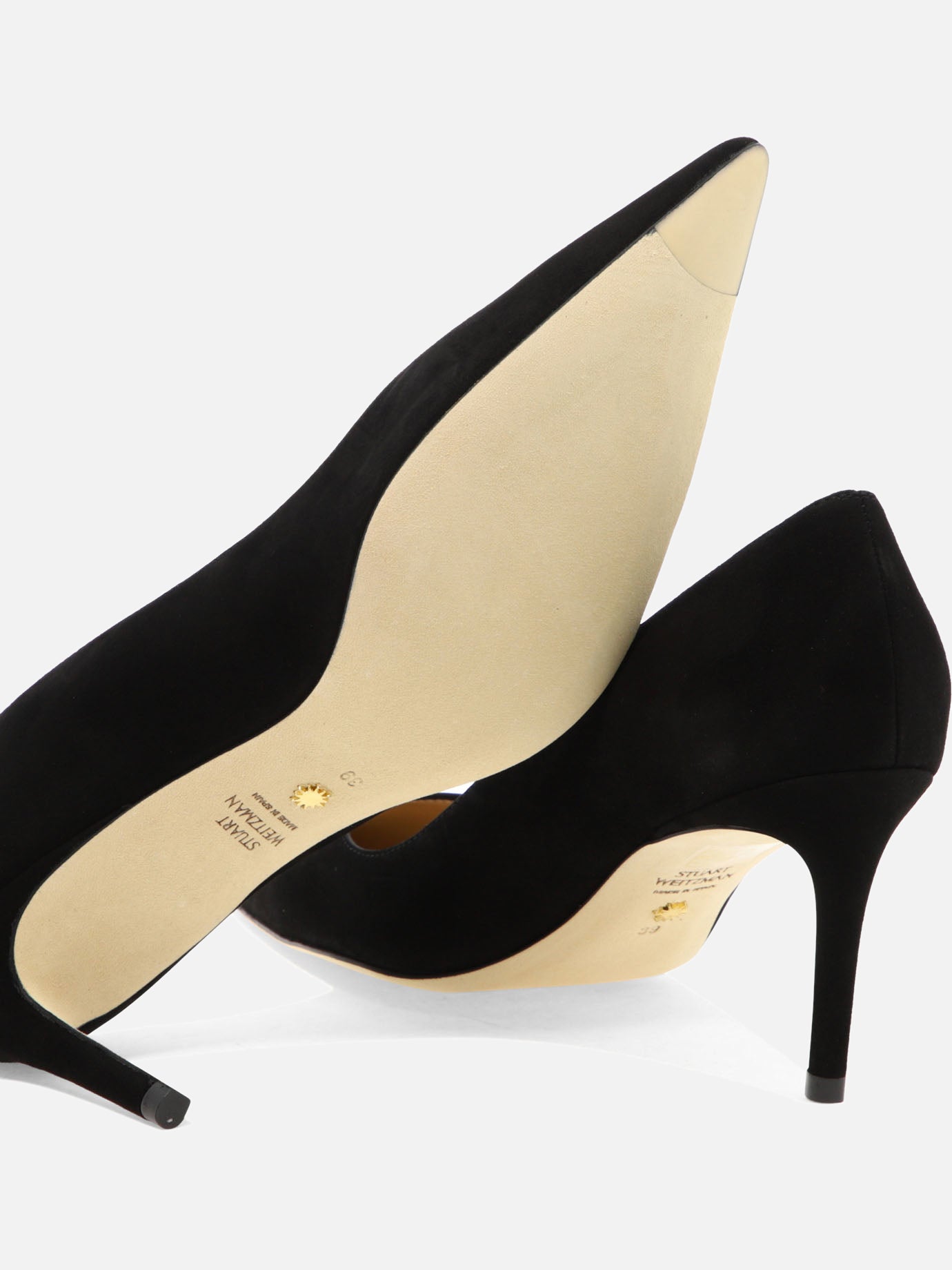 Pumps 100% scamosciato - 100% cuoio  Black - Stuart Weitzman Women | PDP | VIETTI Online Store | Zoom-Modal_5
