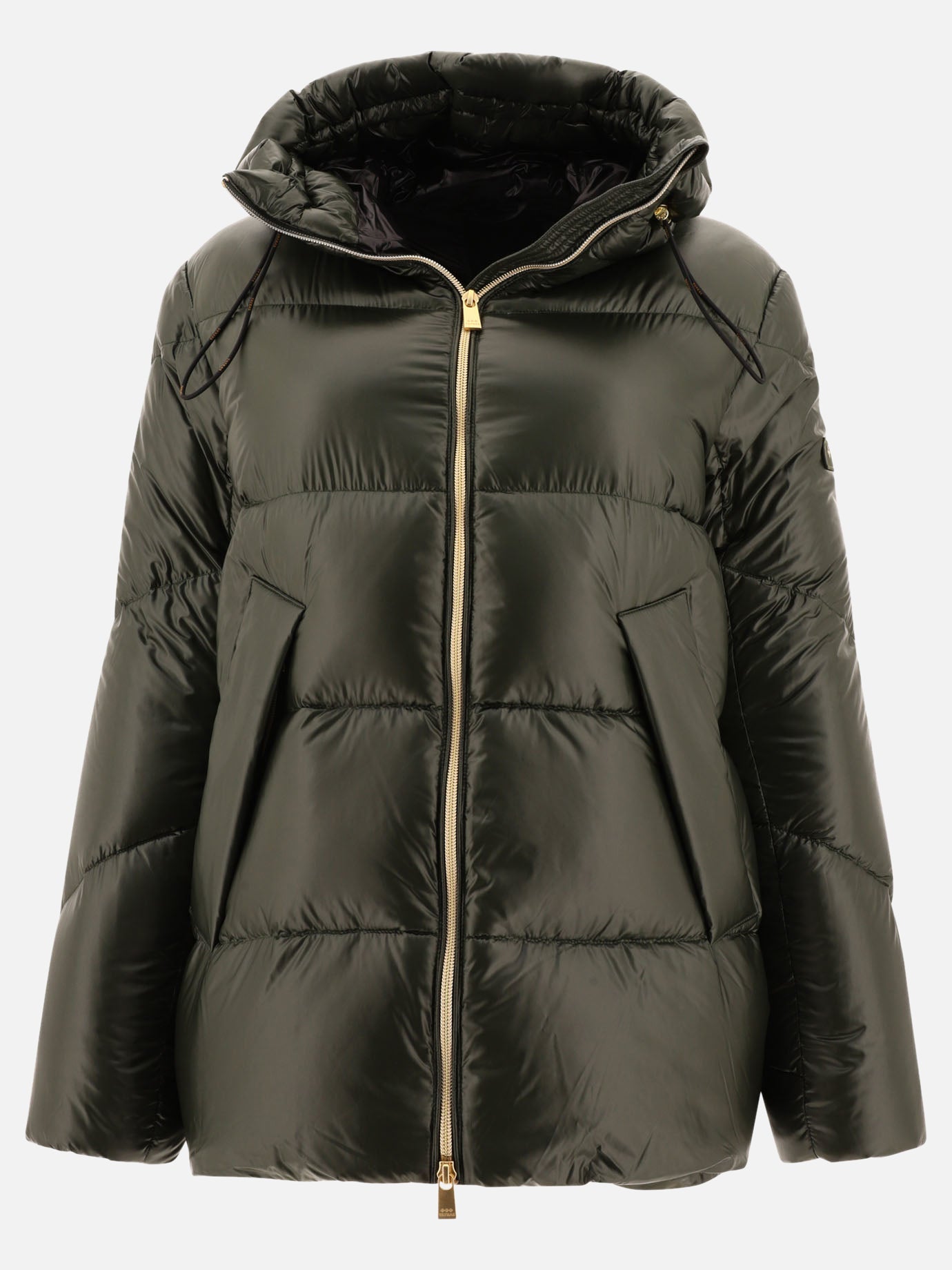 Piumini corti 100% nylon - Padding: down and feather  Verde - Tatras Donna | PDP | VIETTI Online Store | thumbnail