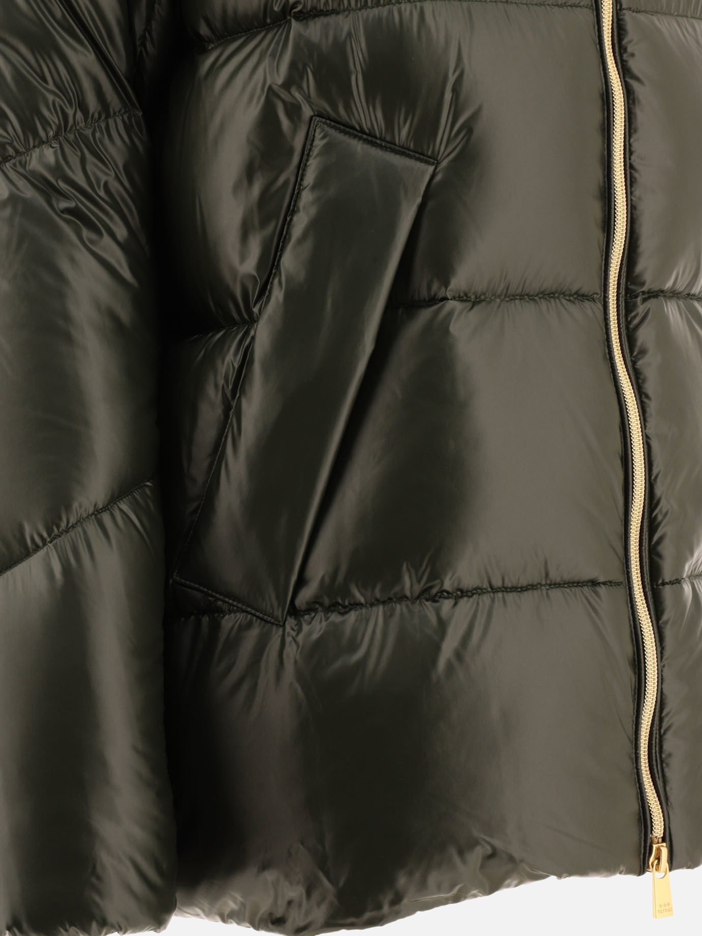 Piumini corti 100% nylon - Padding: down and feather  Verde - Tatras Donna | PDP | VIETTI Online Store | thumbnail_3