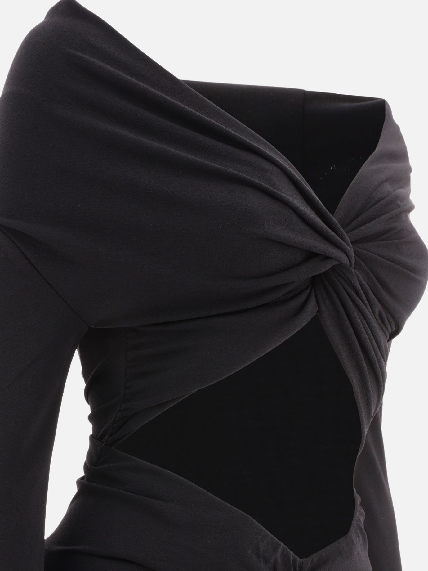 Long dresses 95% poliestere 5% elastan  Black - The Andamane Women | PDP | VIETTI Online Store | thumbnail_4