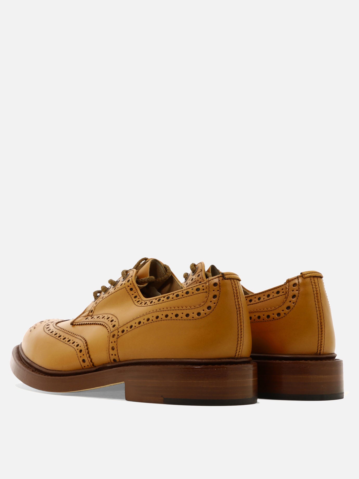 Brogues 100% pelle - 100% cuoio  Beige - Tricker&#39;s Men | PDP | VIETTI Online Store | thumbnail_4