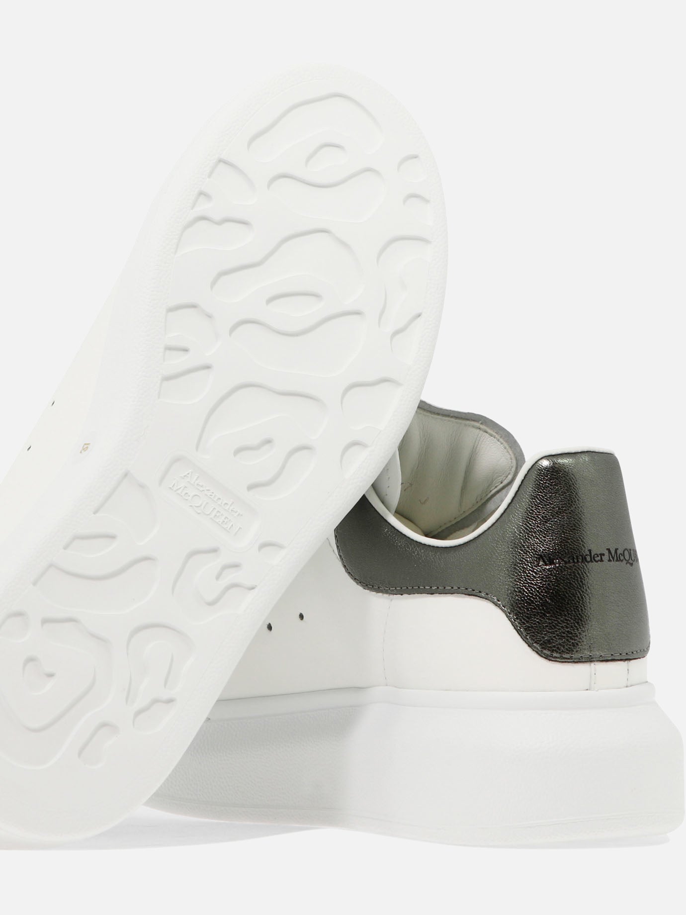 Low top sneakers 100% leather - 100% rubber  White - Alexander McQueen Women | PDP | VIETTI Online Store | Zoom-Modal_5
