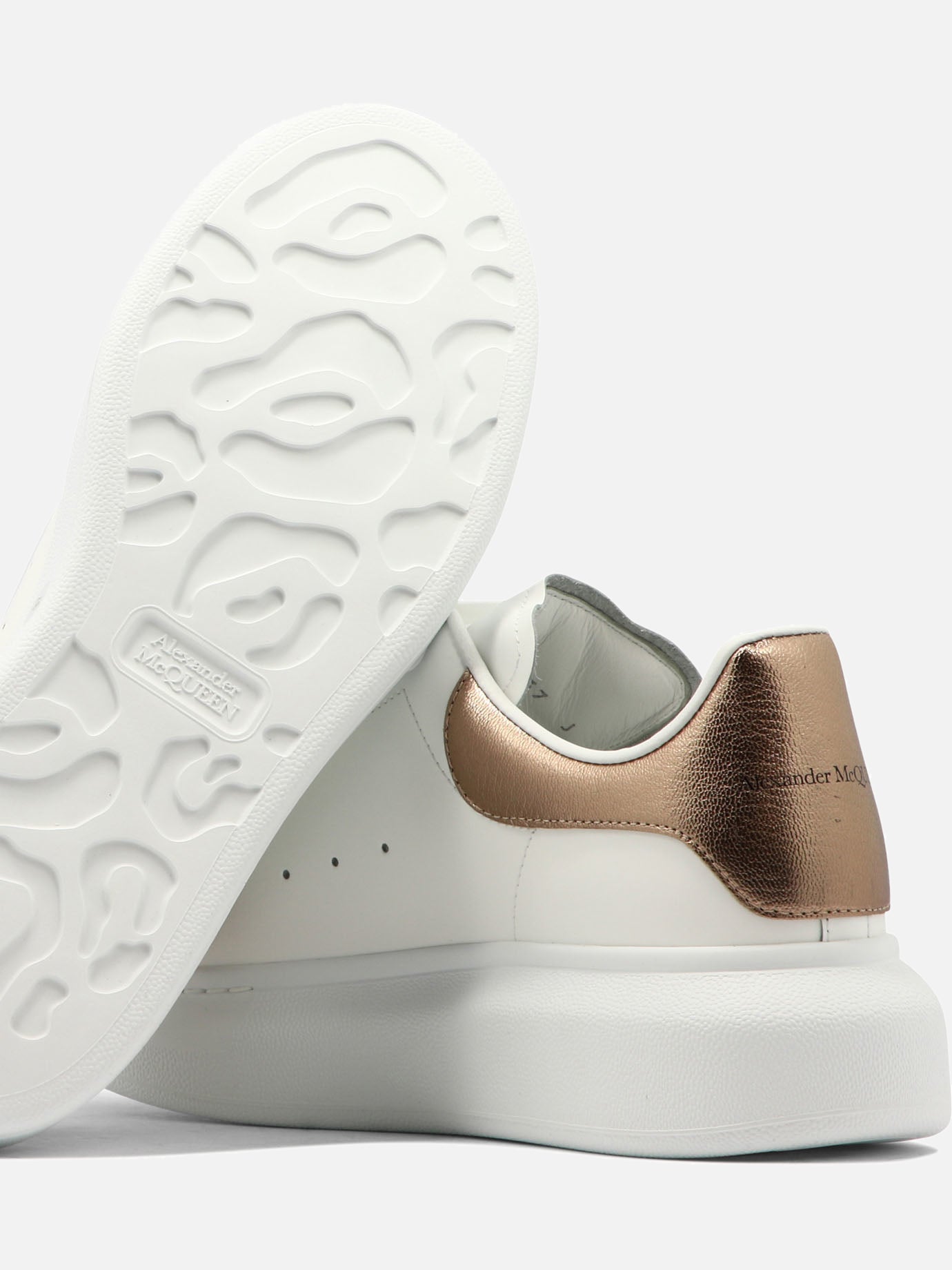 Low top sneakers 100% leather - 100% rubber  White - Alexander McQueen Women | PDP | VIETTI Online Store | Zoom-Modal_5
