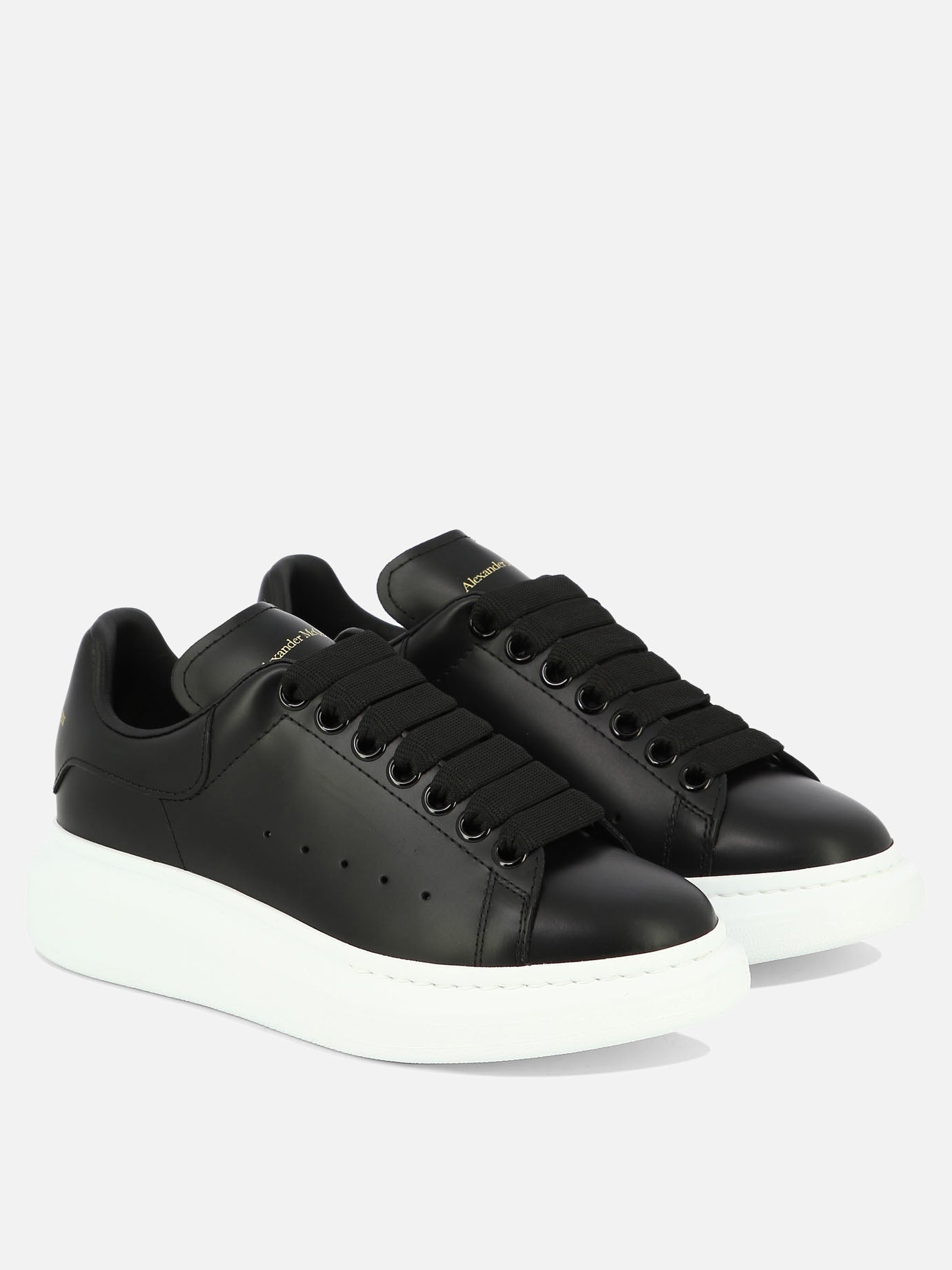 Low top sneakers 100% leather - 100% rubber  Black - Alexander McQueen Women | PDP | VIETTI Online Store | Zoom-Modal_2
