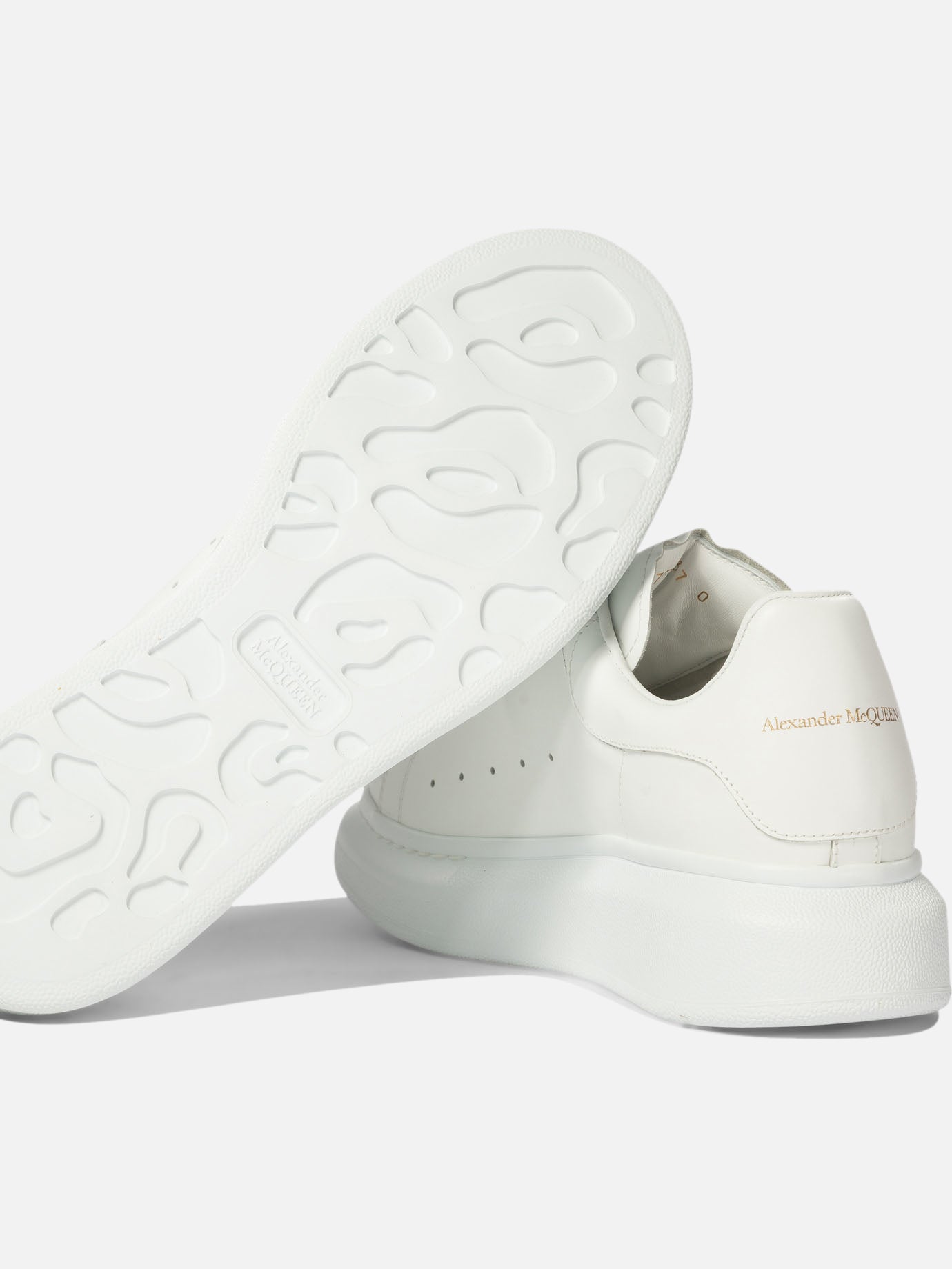 Low top sneakers 100% leather - 100% rubber  White - Alexander McQueen Women | PDP | VIETTI Online Store | Zoom-Modal_4
