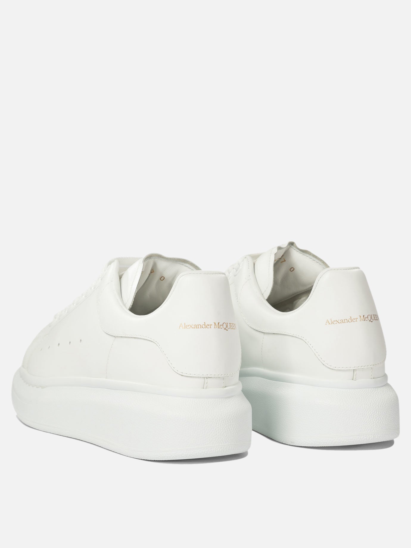 Low top sneakers 100% leather - 100% rubber  White - Alexander McQueen Women | PDP | VIETTI Online Store | thumbnail_4